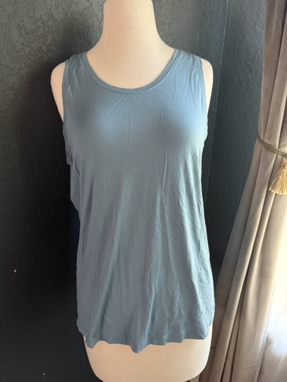 Hanro Blue Model Tank Top Sz L